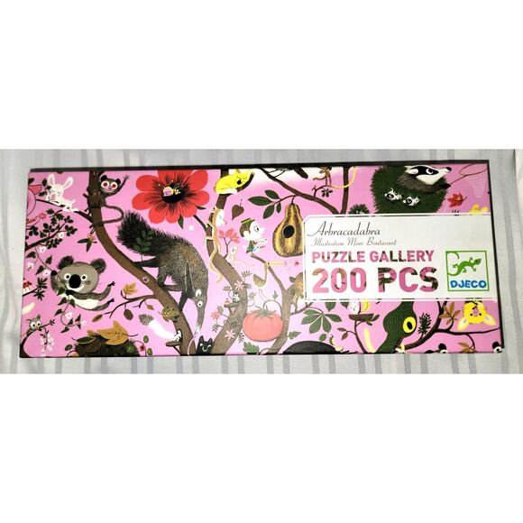 DJECO Arbracadabra 200 piece Puzzle Gallery Animals Marc Boutavant - Picture 1 of 2